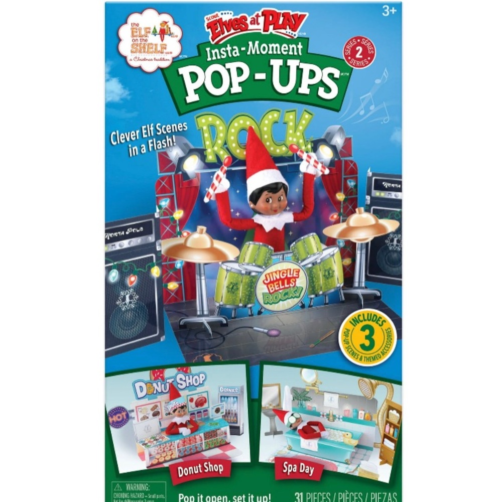 Elf on the Shelf Insta Moment Pop-Ups 3 Scenes‎ and Themes Accessories